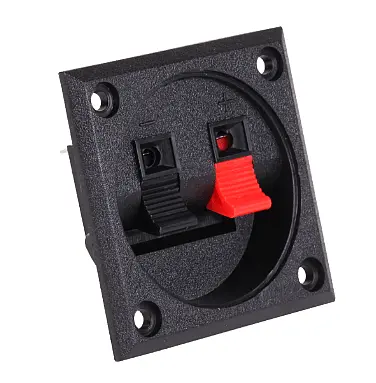 Gniazdo głośnikowe podwójne 57x57mm GNI0237